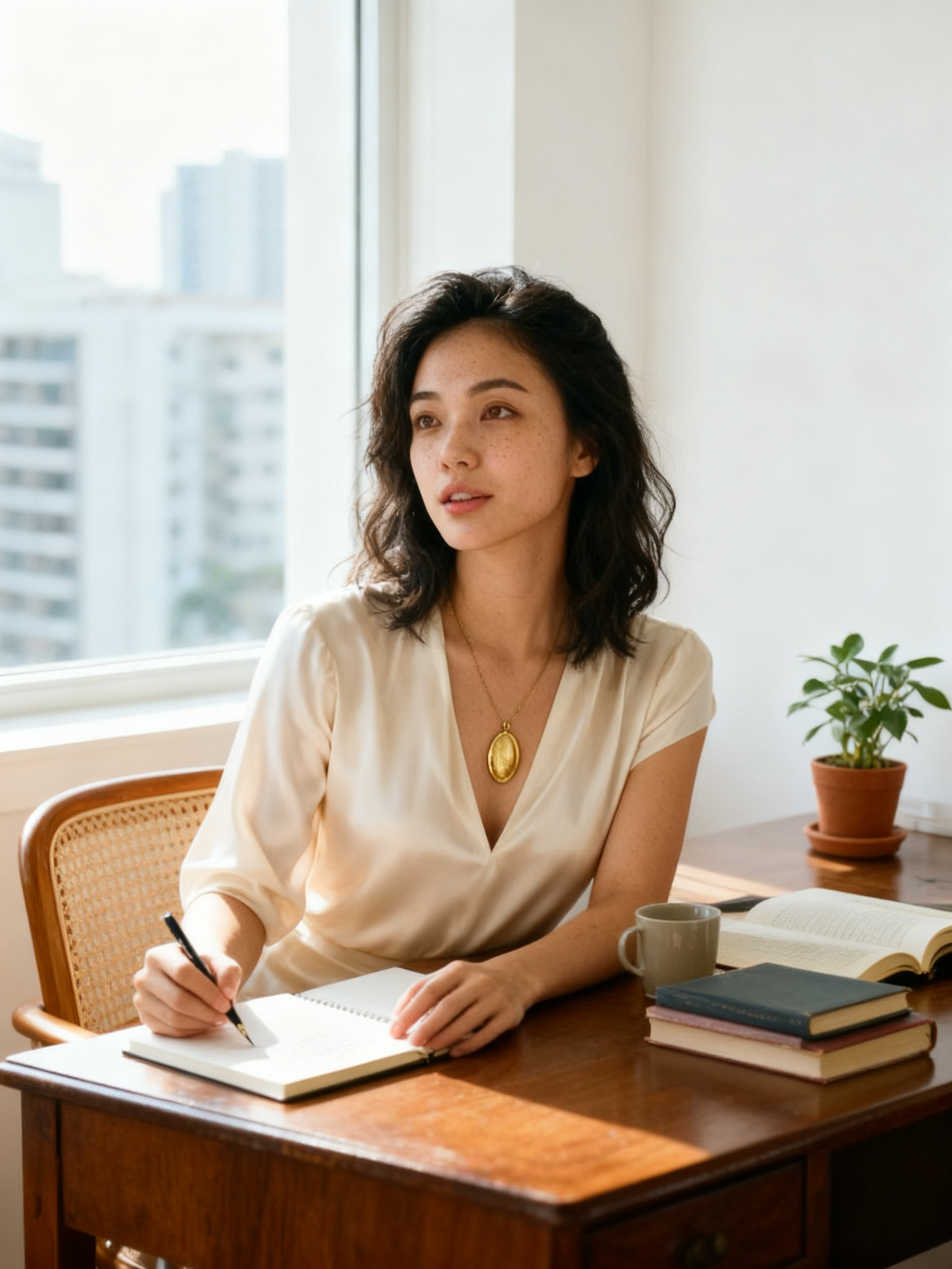 Mae Chen, editorial voice of Maison Velvetia