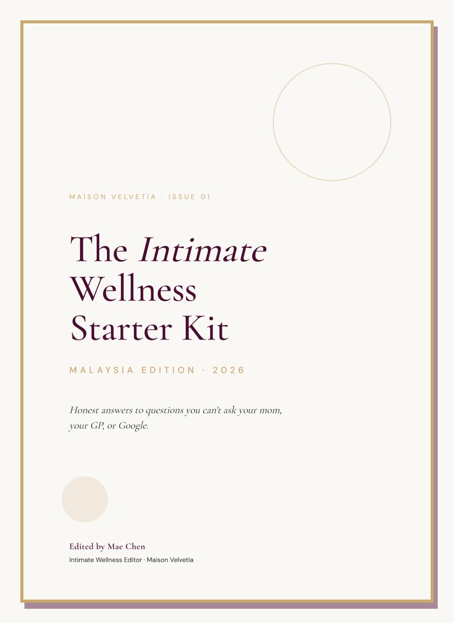 Maison Velvetia Intimate Wellness Starter Kit PDF cover — Malaysia Edition 2026